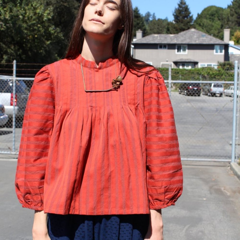 Ace & Jig Mallorca Top in Henna